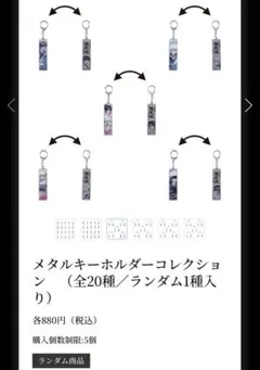 銀魂展はたちのつどいメタルキーホルダーコレクション　お妙