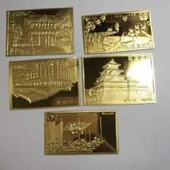未開封　松本徽章工業　純金張　金属工芸品　3種セット　電気機関車シリーズ　限定 未開封 松本徽章工業 純金張 金属工芸品 3種セット 電気機関車