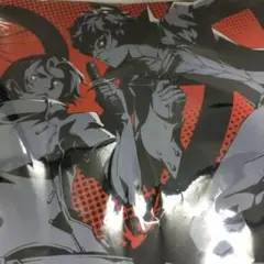ペルソナ5 P5R P5X ラバーデスクマット　雨宮蓮 ジョーカー
