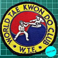 V670【Vintage Wappen】ワールドテコンドー ワッペン