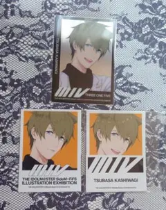 SideM FiFS展 柏木翼　ステッカー　特典カード