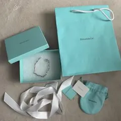 未使用 Tiffany ハードウェア ティファニー ブレスレット 備品付き
