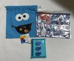 セサミストリート クッキーモンスター グッズセット