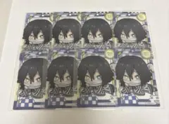 9枚セット/鬼滅の刃　ガチャガチャ　カードマスコット　伊黒小芭内