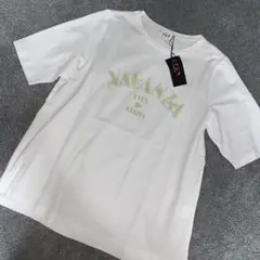 evex by krizia ロゴがお洒落なTシャツ　しまうま　未使用