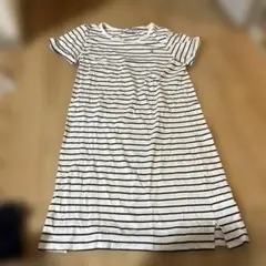 Tommy Hilfiger ストライプ 半袖ミニワンピース