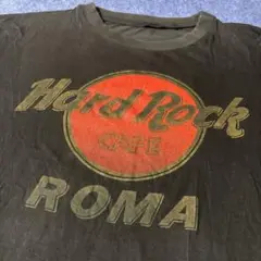 【希少】Hard Rock CAFE ROME T-shirt 黒