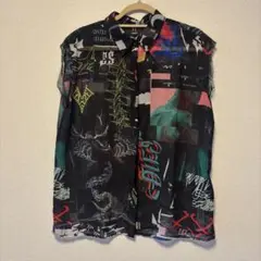 DIESEL　シャツ　ノースリーブ シアー　 最終値下げ中！！