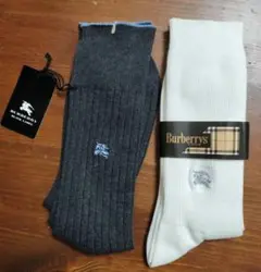 Burberry ソックス 2色セット