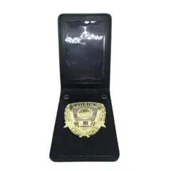 警察手帳レプリカ　パスケース　演劇•撮影小道具・実物警察功績章セット Amazon.co.jp: 警察手帳（レプリカ）+新警察手帳紐（レプリカ