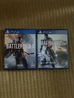 PS4、バトルフィールド1、4、セット