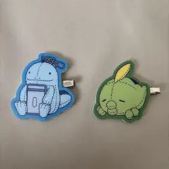 ポケモン ヘアクリップ ヌオー ゴクリン