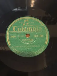 マリーテレーザフルノー ラヴェルソナチネSPレコード 1948年録音傷あり一枚
