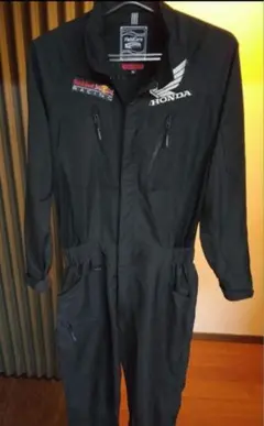 つなぎ　ブラック　春　夏　秋　ホンダ　レッドブル