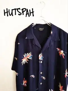 D221569 HUTSPAH 花柄 半袖シャツ