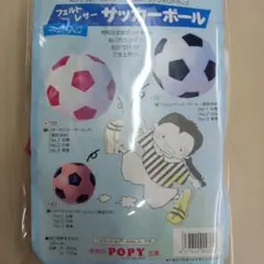 フェルトサッカーボール ネット入り