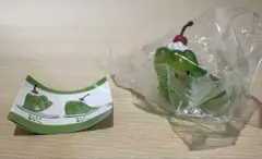 躍動感があるだけのゼリー。　マスコットフィギュア　ひゃんゼリー。　ガチャガチャ