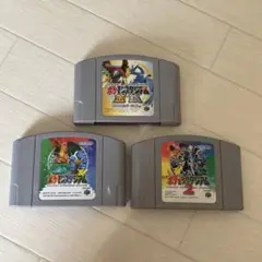 Nintendo64 ポケモンスタジアム 1 2 金銀 セット レトロゲーム