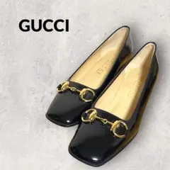 極美品 GUCCI イタリア製 ビットローファー ブラック 34.5