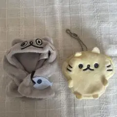 ねこのぶーちゃん ケープ ミニリュックキーホルダー