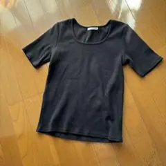 SPINNSスピンズ　黒半袖シャツ