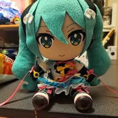初音ミク マジカルミライ2018 ぬいぐるみ Gift 初音ミク_ マジカルミライ2018 ふわふわぬいぐるみ(L) | 公式
