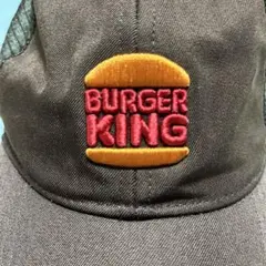 BURGER KING ロゴ刺繍 キャップ