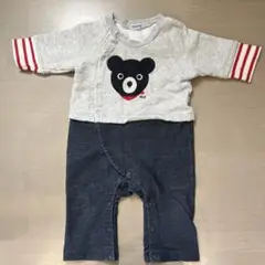 MIKIHOUSE クマの顔ロンパース