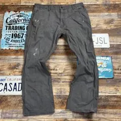Dickies グレー　ペインターパンツ　38×30 XL相当
