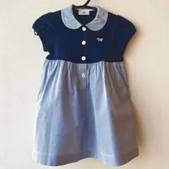 【新品　未使用】95 ペアレンツドリーム　ワンピース　ストライプ　夏