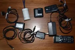 充電器 アダプター等セット (パナソニック.エレコム.ソフトバンク