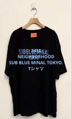 美品 ネイバーフッド SUB BLUE MINAL TOKYO ブラック XL