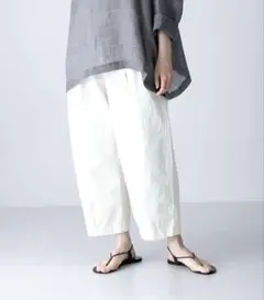 新品タグ付き　かぐれ　コットンクロップドパンツ　アーバンリサーチドアーズ