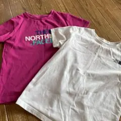 THE NORTH FACE Tシャツセット（ピンク・白）