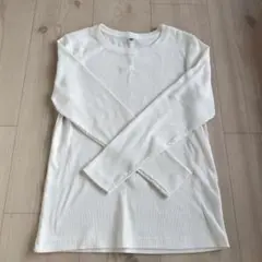 UNIQLO　レディース　リブ　ロンT　L