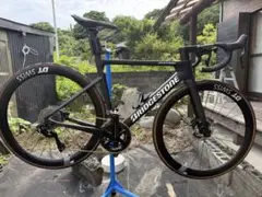 非売品　ブリヂストン　RP9純正カーボンハンドル BRIDGESTONE 「ブリジストン」 ANCHOR RP9 純正 φ31.8 420-440mm