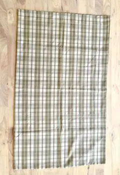チェック柄 80cmロング枕カバー