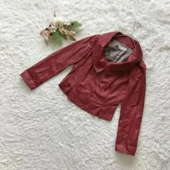 【ウンディッチノーベ】 (40/L) ブルゾンジャケット 花柄 レトロ デート
