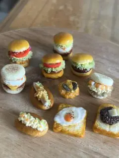 【特別価格】ミニチュアフード11点セット miniaturefood