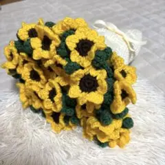 ひまわりの花束 | ブランケット | ハンドメイド