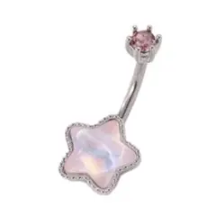 新品】へそピアス 星 スター