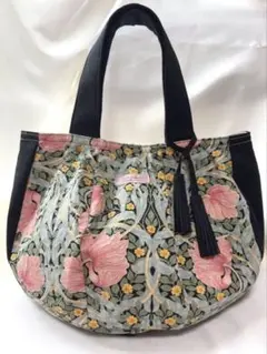 ♡ベストオブモリス　ピンパーネル♡タッセル付き♡バルーンバッグ