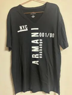アルマーニエクスチェンジARMANI EXCHANGE ●Tシャツ ●Lブラック
