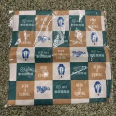 東京 JRA チェック柄タオル