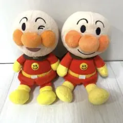 アンパンマン ぬいぐるみ2体　ウインクあんぱんまん