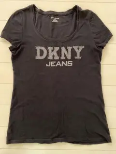 DKNY レディース 半袖Tシャツ Sサイズ　ブラック