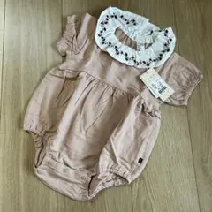 新品タグ付き♡futafuta ロンパース　80cm
