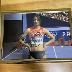陸上 ハードル 田中佑美 直筆サイン入り写真 ① パリオリンピック パリ五輪 2025年最新】田中佑美 サインの人気アイテム - メルカリ