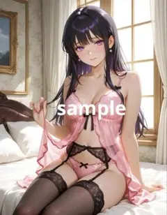 AIイラスト 美女 A4ポスター G98