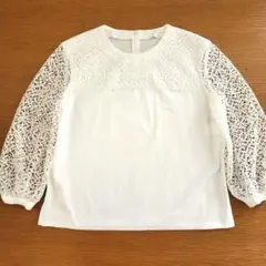 ルミノーゾコムサ　プルオーバー　レース